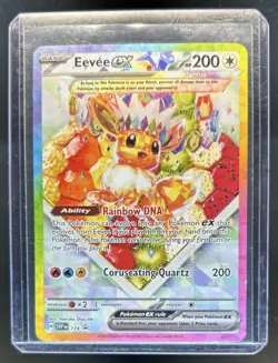 2023-25 Pokemon SV Black Star Promos Eevee ex #174 - Image 1