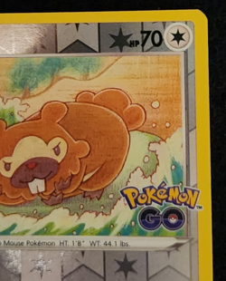 2022 Pokemon GO Reverse Bidoof (Peelable Ditto) #059/078 EX-NM - Image 3