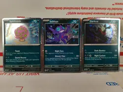 Darkrai/Sableye/Spiritomb - Cosmos Holo - Triple Whammy Tin Promo Pokemon Card - Image 1