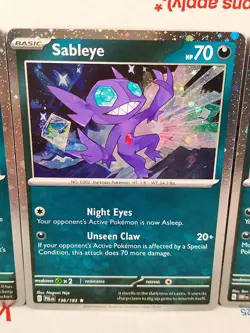 Darkrai/Sableye/Spiritomb - Cosmos Holo - Triple Whammy Tin Promo Pokemon Card - Image 3