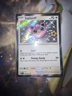 Pokemon TCG - Paldean Fates - Jigglypuff Baby Shiny Rare 198/091 - Image 1