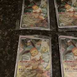(LOT OF 4) Eevee SV173 Prismatic Evolutions ETB Promo Sealed!-Pokemon TCG - Image 2