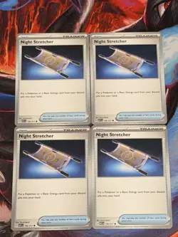 4x Night Stretcher - 196/217 - ME: Ascended Heroes (ASC) Pokemon Playset x4 - Image 1