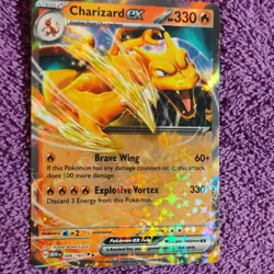 Pokemon Charizard ex 006/165 Sv: Scarlet & Violet 151 Double Rare Holo 330 HP - Image 2