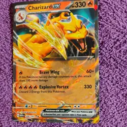 Pokemon Charizard ex 006/165 Sv: Scarlet & Violet 151 Double Rare Holo 330 HP - Image 3