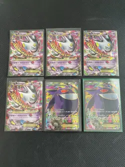 Pokemon M Gengar XY 166 + Full Art Gengar EX 114/119 Lot | EX Lot Read x1 Card - Image 1