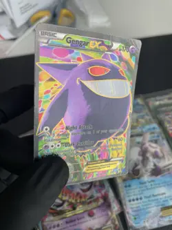 Pokemon M Gengar XY 166 + Full Art Gengar EX 114/119 Lot | EX Lot Read x1 Card - Image 5
