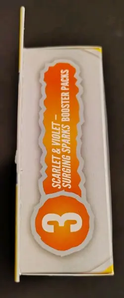 Pokemon TCG Scarlet And Violet Surging Sparks Booster Hanger Box ** NEW ** - Image 3