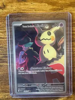 Pokemon TCG Ascended Heroes Team Rocket’s Mimikyu 238/217 Illustration Rare - Image 1