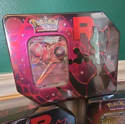 Team Rocket Tin Sealed FULL SET ALL 3 Tins! Pokemon Tins - Image 3