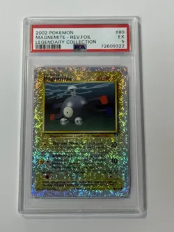 Pokemon Magnemite 80/110 Legendary Collection Reverse Holo - Image 1