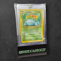 Pokemon Venusaur Base Set 15/102 Holo 1999-2000 Wizards 4th Print Rare - Image 1