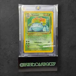 Pokemon Venusaur Base Set 15/102 Holo 1999-2000 Wizards 4th Print Rare - Image 2