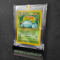 Pokemon Venusaur Base Set 15/102 Holo 1999-2000 Wizards 4th Print Rare - Image 3