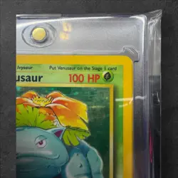 Pokemon Venusaur Base Set 15/102 Holo 1999-2000 Wizards 4th Print Rare - Image 5