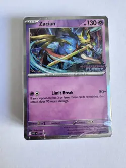 Pokemon TCG Phantasmal Flames Build And Battle Zacian Deck SEALED - Image 1