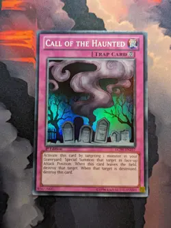 Yugioh - Call of the Haunted LCJW-EN217 1st Ed - Super Rare VLP/LP - Image 1