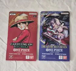 One Piece OP-13 & OP14-EB04 Booster Pack One each, New & Sealed - Image 1