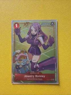 One Piece TCG Jewelry Bonney ST21-004 Alternative Art - Image 1