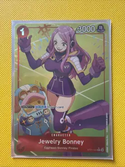 One Piece TCG Jewelry Bonney ST21-004 Alternative Art - Image 2