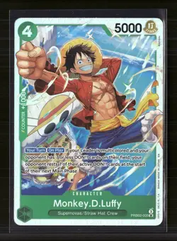 One Piece TCG Monkey.D.Luffy Premium Booster -The Best- Vol. 2 SR • PRB02-005 - Image 1
