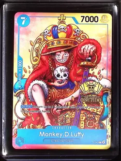 (x10) Monkey D. Luffy Alt Art P-043 2nd Anniversary Promo One Piece TCG MINT+LOT - Image 5