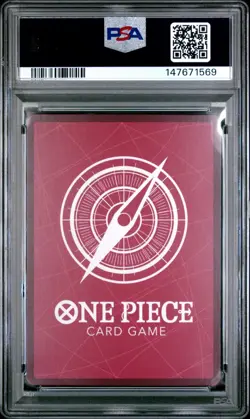 ONE PIECE 2023 MONKEY D. GARP ALTERNATE ART OP02-PARAMOUNT WAR #002 PSA 10 - Image 2