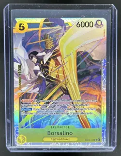 2026 One Piece Adventure on Kami's Island Borsalino Super Rare #EB04-058 - Image 1