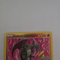 Pokemon TCG Radiant Charizard Holo Card Pokemon Go 011/078 - Image 2
