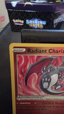 Pokemon TCG Radiant Charizard Pokemon Go Card 011/078 - Image 2