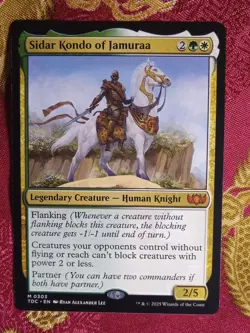 Sidar Kondo of Jamuraa Tarkir Dragonstorm COMMANDER Magic The Gathering MTG card - Image 1