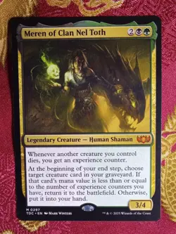 Meren of Clan Nel Toth Tarkir Dragonstorm COMMANDER Magic The Gathering MTG card - Image 1