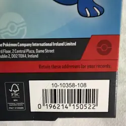 Pokemon TCG First Partner Illustration Collection Series 1 Box 3 Promo Cards - Image 3