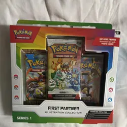 Pokemon TCG First Partner Illustration Collection Series 1 Box 3 Promo Cards - Image 4