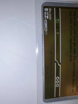 Rare error Pokemon card Tyrantrum Holo 045/088 miscut misprint mistake see pics - Image 5