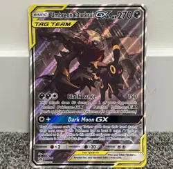 Umbreon and Darkrai GX Tag Team Black Star JUMBO card Promo SM241 ( NM ) - Image 2