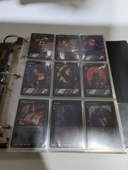 Over 800 Jyhad Vampire The Eternal Struggle Cards In Binders - Image 3