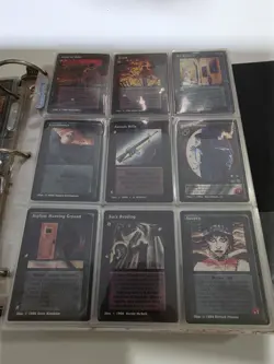 Over 800 Jyhad Vampire The Eternal Struggle Cards In Binders - Image 4