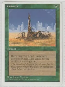 MTG - Crumble 2x - 1995 Fourth Edition - Magic: the Gathering - Image 3