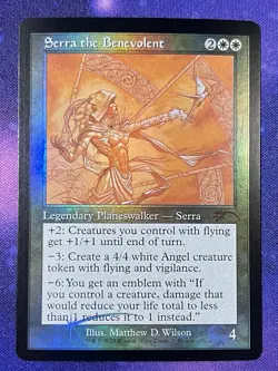 MTG Serra the Benevolent Retro Frame Secret Lair Drop Series - Promo #1 Foil - Image 1