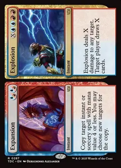Expansion \ Explosion TDC 287 Rare MTG - Image 1