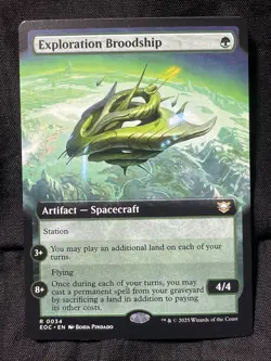 Exploration Broodship (Extended Art) Commander: Edge of Eternities Regular - Image 1
