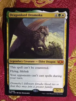 Dragonlord Dromoka Tarkir Dragonstorm COMMANDER Magic The Gathering MTG mythic - Image 1