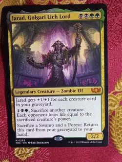 Jarad, Golgari Lich Lord Tarkir Dragonstorm COMMANDER Magic The Gathering MTG - Image 1
