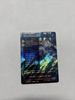 Jill, Shiva's Dominant (Borderless) (Surge Foil) Final Fantasy Foil - Image 2