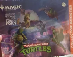 Magic Gathering MTG Teenage Mutant Ninja Turtles TMNT Collector Booster Pack - Image 1