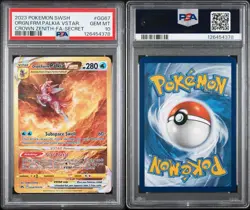 Pokemon Origin Forme Palkia VSTAR Secret GG67/GG70 Crown Zenith GEM MINT PSA 10 - Image 3