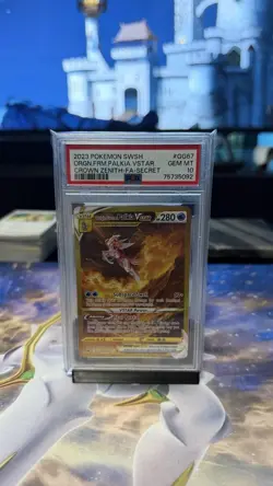 Pokemon Origin Forme Palkia VSTAR Secret GG67/GG70 Crown Zenith GEM MINT PSA 10 - Image 1