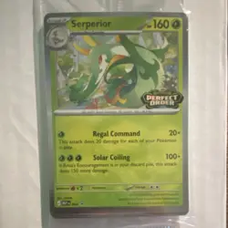 Pokemon Perfect Order - Staff Promo Prerelease cards - All 4 - Sealed - Image 1