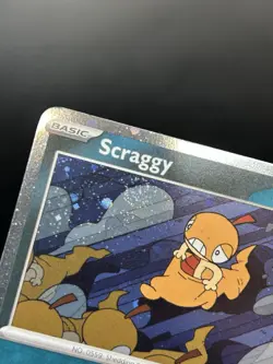 Scraggy 186 (Swirl) - Pokemon Scarlet & Violet Black Star Promo Card - NM - Image 3
